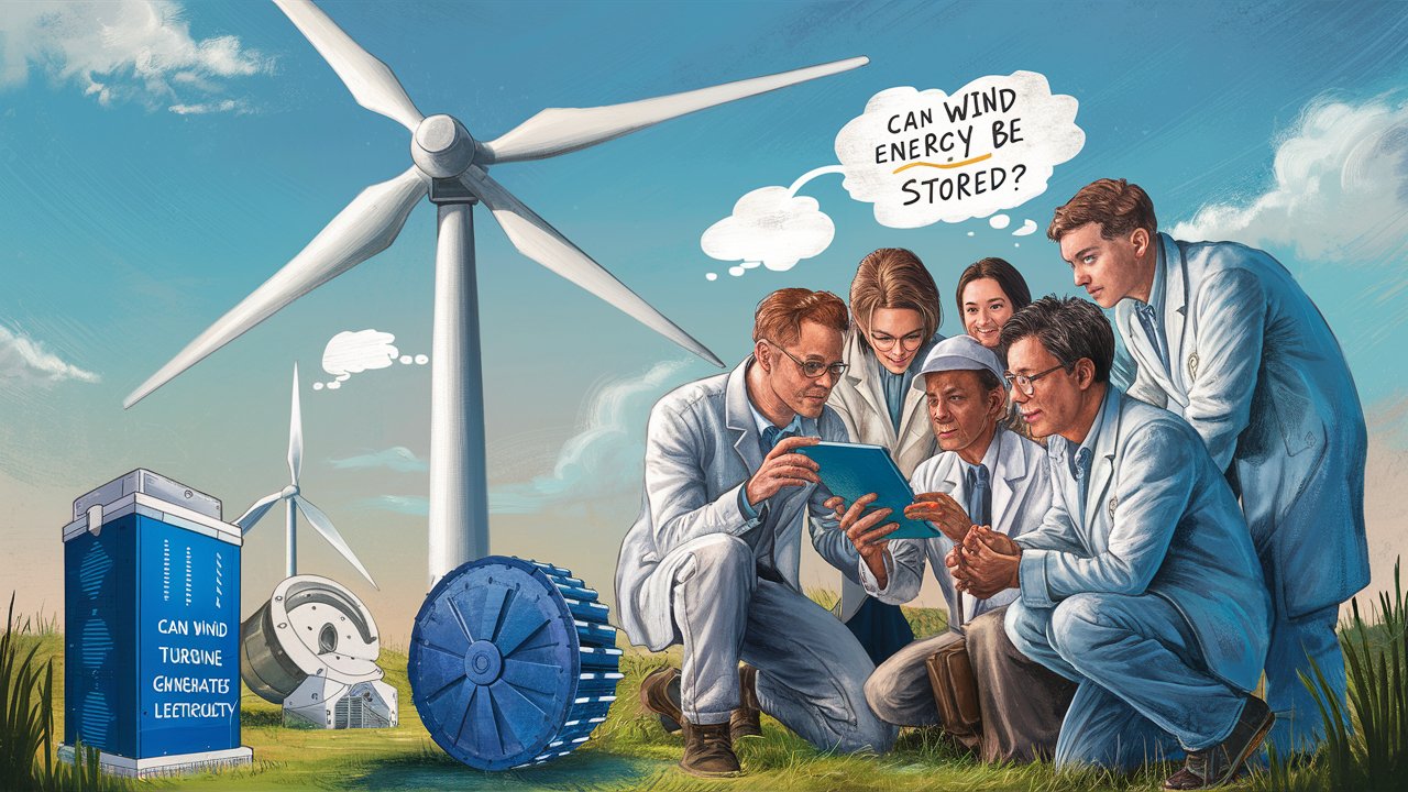 Can Wind Energy Be Stored? Exploring Solutions and Technologies